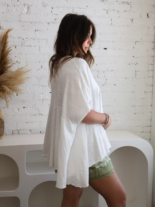Willow Oversized Short Sleeve Tunic