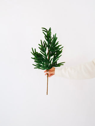22" Faux Pine Stem