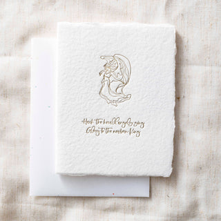 Hark the Herald Angel | Holiday Card + Envelope