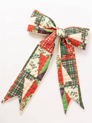 Christmas Patchwork Bow