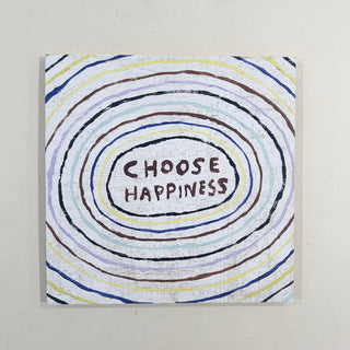 Choose Happiness Art Tile