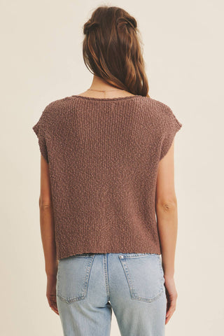 The Maren Short Sleeve Sweater