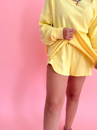 Beach Babe Lounge Set - Yellow