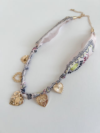 Nothing But Love Scarf Necklace