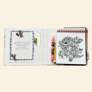 Watercolor With Me: A Reusable Coloring Book