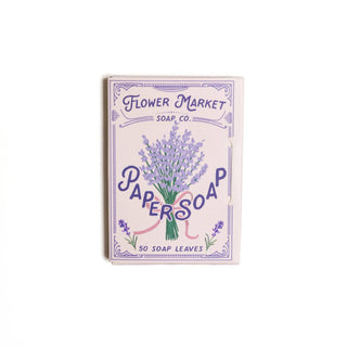 Lavender Paper Soap Pack
