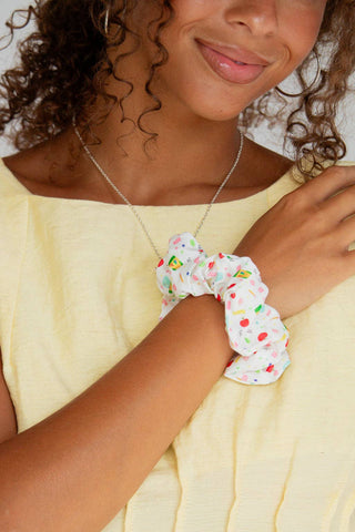School Supplies Oversized Scrunchie