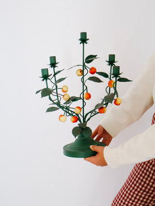 Crabapple Orchard Candelabra