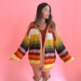 Maisie Multi-Colored Cardigan- Autumn