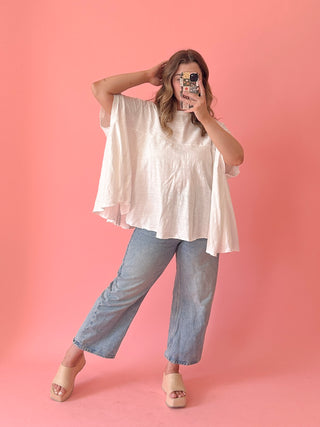 Willow Oversized Short Sleeve Tunic