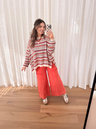 Jasper Cargo Pants - Red Clay