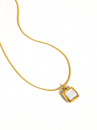 Shell Squared Necklace