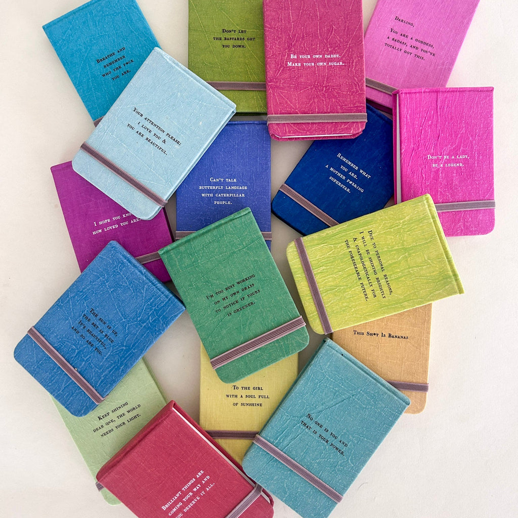 Quoting Notepad Colorful Quote Notepad – Wildfire Hygge Goods