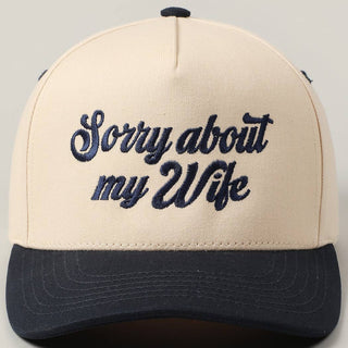 Sorry About My Husband Hat