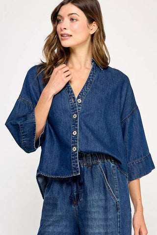 The Elise Denim Shirt
