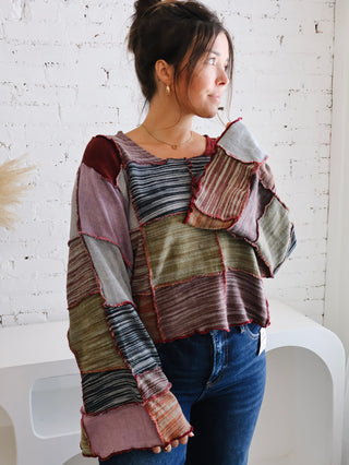 Buffy Patchwork Top