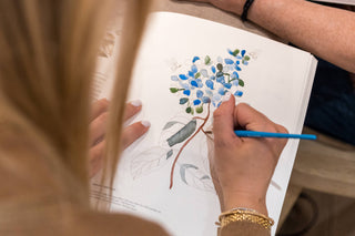 Watercolor Workbook | Flowers, Feathers, & Animal Friends