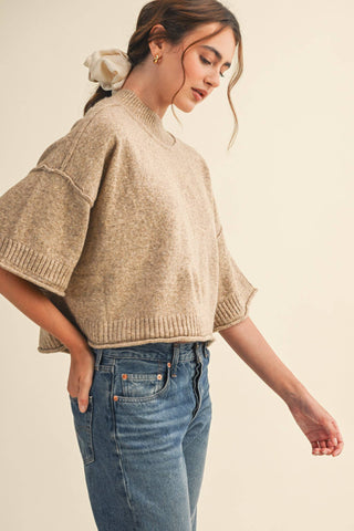 Maddie Short Sleeve Sweater