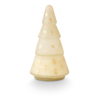 Winter White Frosted Star Glass Tree *in store only*