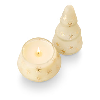 Winter White Frosted Star Glass Tree *in store only*