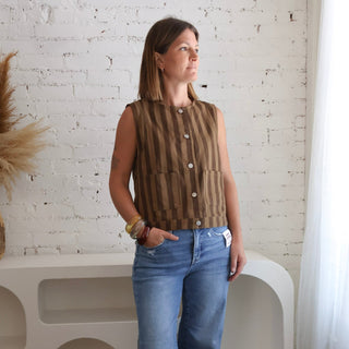 Harvest Button-Up Vest