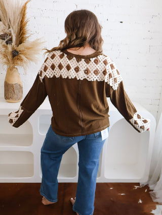 Patchwork Crochet Top