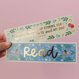 Little Women Gold Foil Bookmark Set