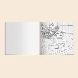Still Life: Adult Coloring Book for Cozy Days