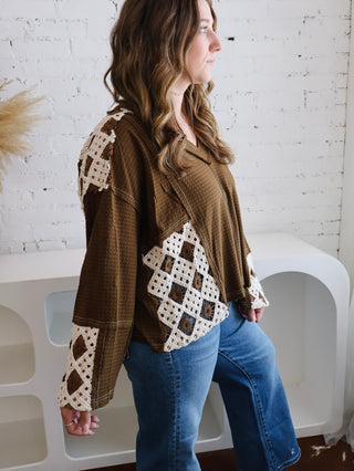 Patchwork Crochet Top