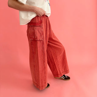 Sweet Jane Striped Cargo Pants