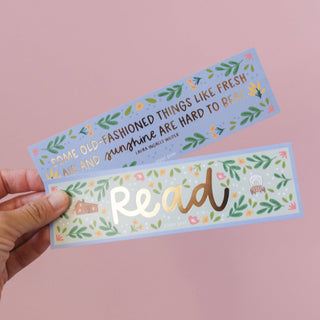 Little House on the Prairie Foil Bookmark Set