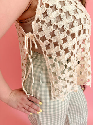 Magnolia Crochet Vest
