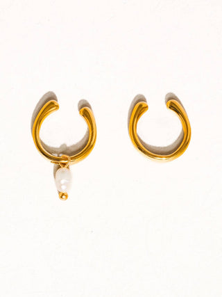 Talon 18K Gold Ear Cuff - Single