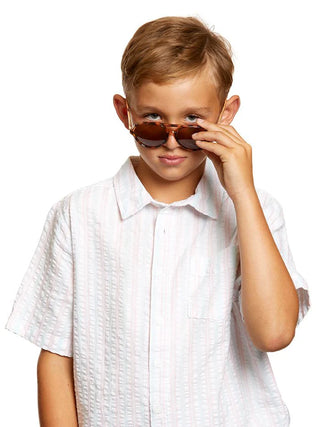 Kid Aviator Sunglasses Tortoise