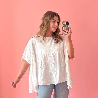 Willow Oversized Short Sleeve Tunic