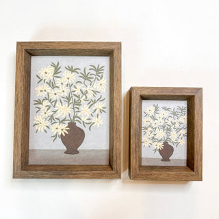 Blooming Vessel Framed Wall Art
