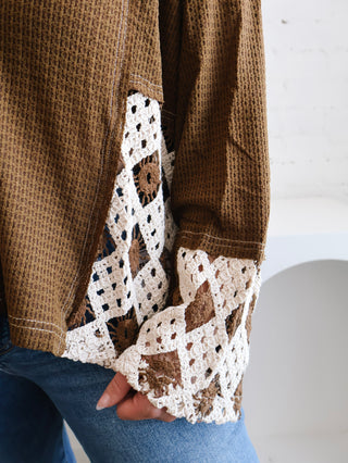 Patchwork Crochet Top