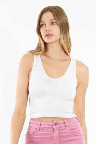 The Olivia Cropped Tank (more colors)