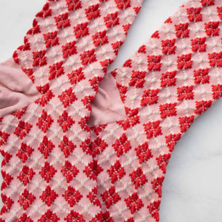 Checkered Collection Socks