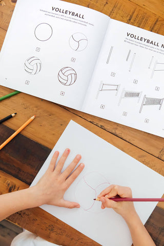 How to Draw Sports Book for Kids