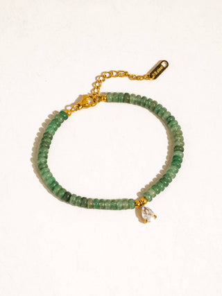 Rosie Beaded Bracelet - Green