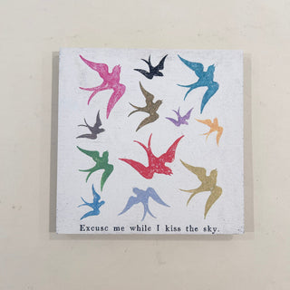 Kiss The Sky Art Tile