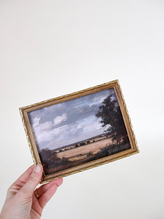 Fields Beyond Framed Wall Art