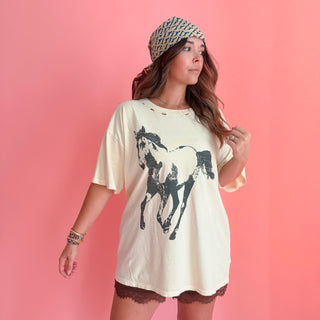 Vintage Horse Graphic Tee