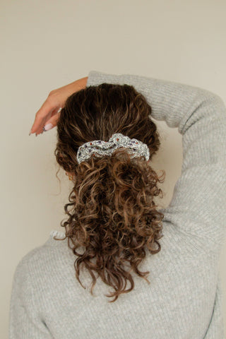 Halloween Stamps Jumbo Scrunchie