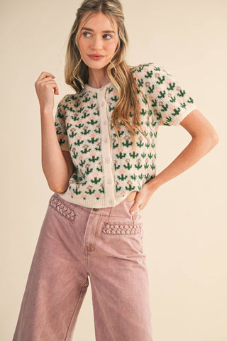 The Belle Fleur Cardigan