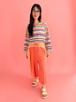 Dreamweaver Colorful Crochet Top