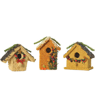Christmas Cottage Bird Feeder