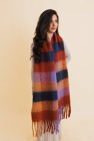 Cozy Breeze Oversized Fringe Scarf (more colors)