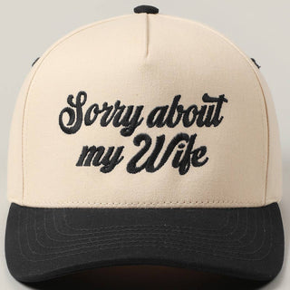 Sorry About My Husband Hat